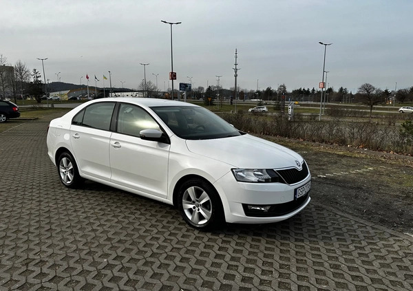 Skoda RAPID cena 39999 przebieg: 81300, rok produkcji 2017 z Sopot małe 172